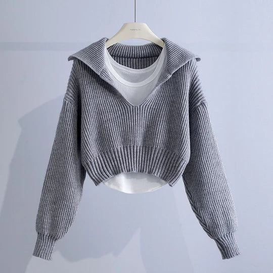Wool pullover